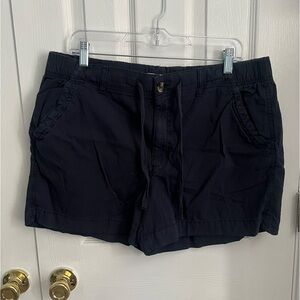 Sonoma Women's XL Navy Cotton‎ Cargo Shorts